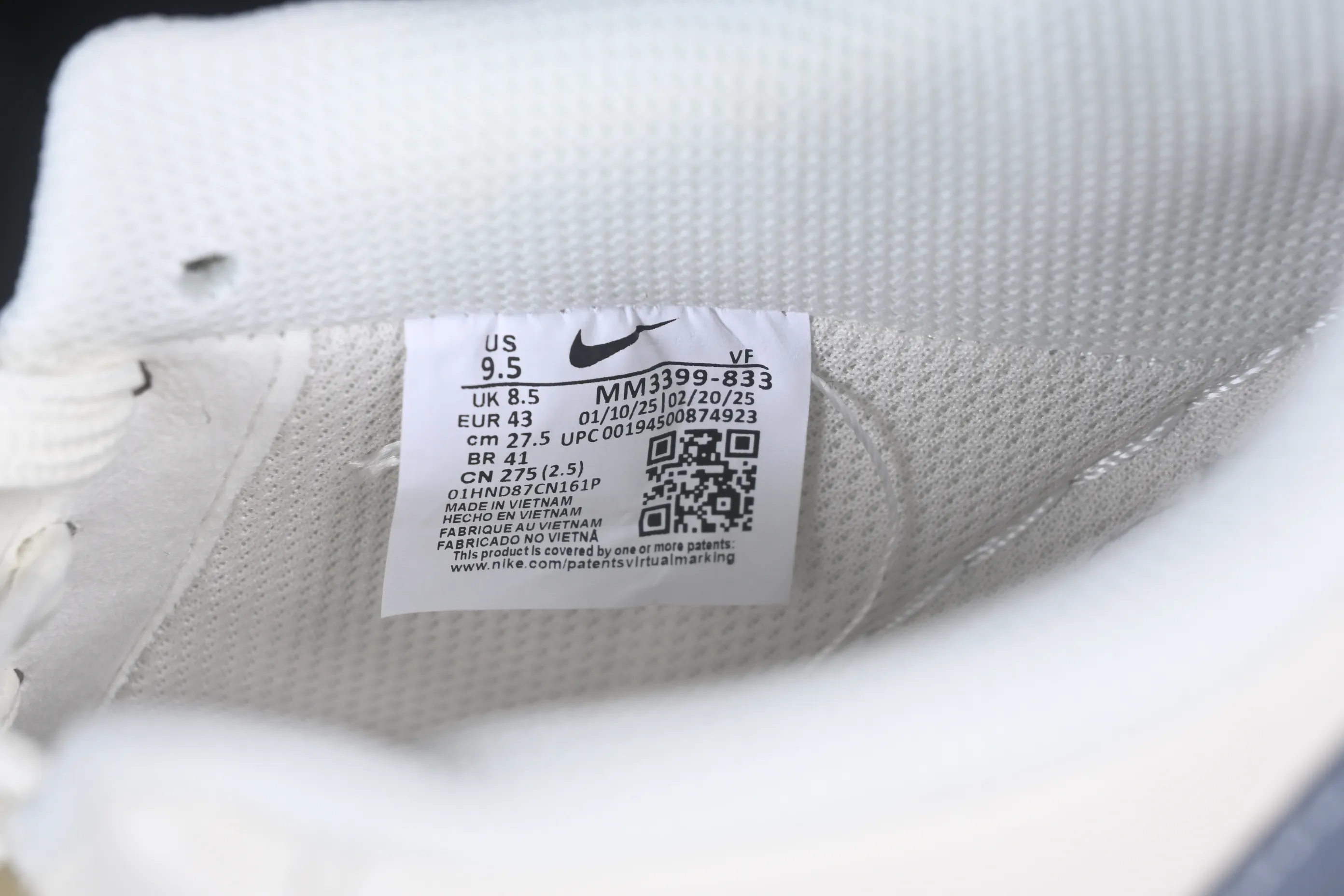 All categories Nk Air Force 1 Air Force series Nk Air Force 1 Low Air Force low-top Nike Air Force 1'07 Low Air Force 1 low-top casual sneakers MM3399-833